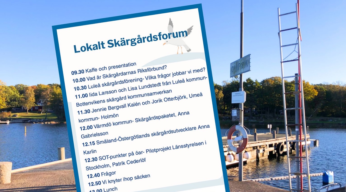brygga och ett inklippt program