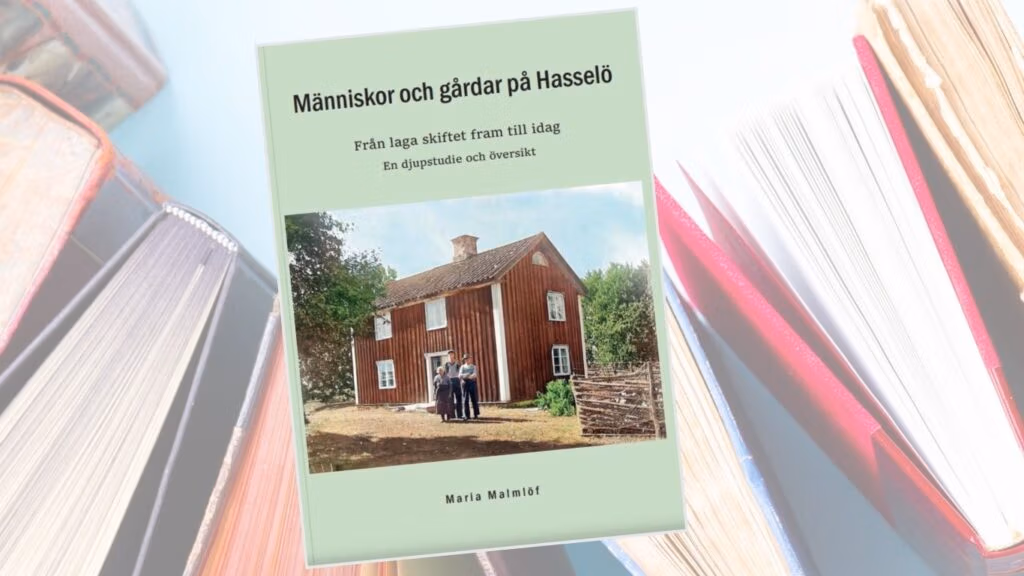 bok med ett hus på